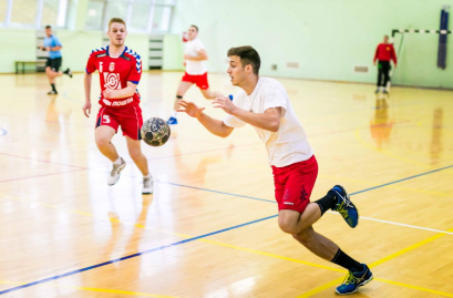 Handball image in news