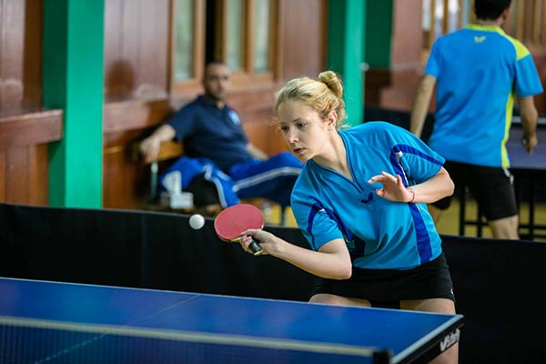 Table Tennis at the Belgrade student tournament